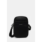 Calvin Klein Torbica za okrog pasu Raised Slim Reporter LV04D3278G Črna