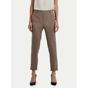Vero Moda Chino hlače Maya 10225280 Rjava Regular Fit