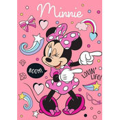 Faro Fleecova odeja Minnie Boom Poliester, 100/140 cm