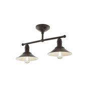 Eglo 49824 - Luster na šipci STOCKBURY 2xE27/60W