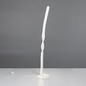 Reality Leuchten Stojalo z LED svetilko Ginko, bela mat, kovina, višina 110 cm - Dnevna soba/jedilnica - Sodobni - belo mat