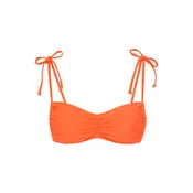 LSCN by LASCANA Bikini zgornji del Gina oranžno rdeča