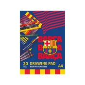 Astra Skicirka A4 FC Barcelona 20 listov 100 g/m2 - risalni blok, 106024005