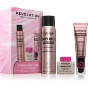 Revolution Superfix Bake Set darilni set za obraz 1 kos