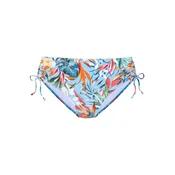 VENICE BEACH Športne bikini hlačke svetlo modra/zelena/losos/temno oranžna
