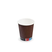 Papirnati lonček (PAP/PE) PREMIUM O80mm 280ml `0.2L/8oz/M` [25 kosov]
