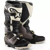 Alpinestars TECH 7 Enduro Drystar motociklisticke cizme crne-tamno sive-zlatne