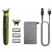 PHILIPS Trimer za bradu One Blade QP2724/31, Sivo-zeleni