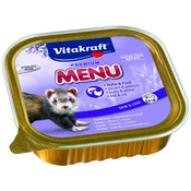Vitakraft Menü pločevinka z okusom piščanca in ribe za 100 g