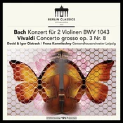 David & Igor Oistrach - Concerto For Two Violins In D Minor Bwv 1043/Con (LP)
