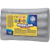 Astra ASTRA Masa za modeliranje pečice MODELINA 1kg Grafit, 304118009
