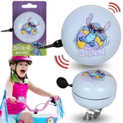 Disney DISNEY Stitch KOVINSKI zvonec za KRMILO kolesa za otroke, piščalka za kolo 6 cm