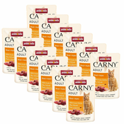 Animonda CARNY Cat Adult govedina + piščanec 12x85 g