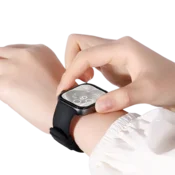 Weiqiantu Zamenska narukvica za pametni sat za Huawei Watch FIT 3, Crna