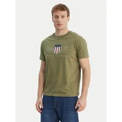 Gant Majica Archive Shield 2003199 Zelena