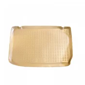 Rubber trunk mat Renault Clio 2005-2012 (hatchback, beige)