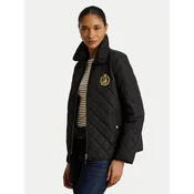 LAUREN RALPH LAUREN Prehodna jakna 297979539001 Črna Regular Fit