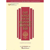 EASY SONGS FOR THE BEGINNING BARITONE/BASS + AUDIO ACC.