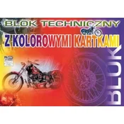 shumee Barvni tehnični blok A3 10 listov