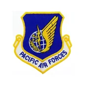 Našitek PACIFIC AIR FORCES