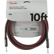 Fender Professional Series Red Tweed 3 m Ravni - Ravni Instrumentalni kabel (Kot novo)
