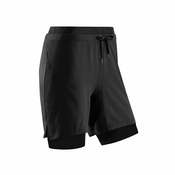 Womens CEP Training 2in1 Shorts Black