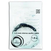 CCAP-444-6 Gembird 3.5mm stereo plug to 3.5mm stereo plug audio kabl pozlaceni konektor 1.8m