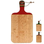 Mhome Set novoletna deska za rezanje Karo 48x23cm/več vzorcev/les