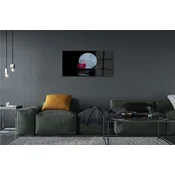tulup.si Slika na akrilnem steklu Srce lune 120x60 cm 4 obešalnika