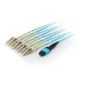 Equip MTP /MTP Trunk Fiber Optic Patch Cable, OM4, 7m