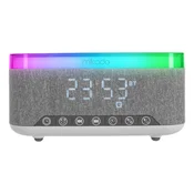 Zvucnik Mikado MD-W8 1200mah, 10W lampa/alarm/wireless punjac/sivi