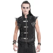 Moški telovnik DEVIL FASHION - Gothic Punk Spiked Armor - WT092