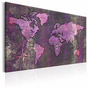 Slika - Amethyst Map 60x40