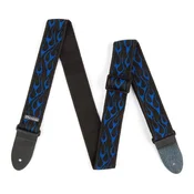 DUNLOP  D38-11BL STRAP FLAMBE-BLUE