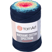 Yarn Art Macrame Cotton Spectrum 225 m 1318 Pink Blue Vrvica
