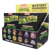 Fanattik Teenage Mutant Ninja Turtles Mystery Pin Badge CDU Blind Boxe ( 068950 )