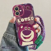 Yingkaida Maska za mobilni telefon iPhone 12, Ljubicasta
