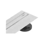 Mexen Flat 360° Slim vrtljivi linearni odtok 50 cm, bel - 1241050