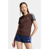 adidas Originals kratka ženska majica bombažna z elastanom