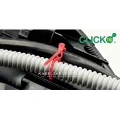 Ponovno zapiralna kabelska vezica SapiSelco CLICK 120x3,5 mm, rdeča (1 pak/100 kos) [CLT.10.2110R