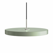 Svetlo zelena LED viseča svetilka s kovinskim senčnikom o 43 cm Asteria Medium – UMAGE