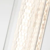Quintiesse LED stenska svetilka ESPADA, kromirana širina 70 cm kovina IP44 - Kopalnica - Sodobni - polirani krom, prozoren - Aluminij