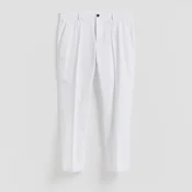 Reserved - Regular pantalone s visokim sadržajem lana