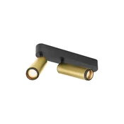Slv LED spot svjetiljka GRIP! M, stropna, zlatno/crna, 28W, IP20