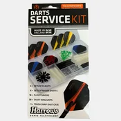 Set pikado peres + trupov + konic & ... HARROWS/Darts Service Kit