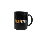 Črna ribiška skodelica z logotipom Undercarp 330 ml