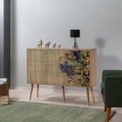 Hanah Home Komoda Mega 120x90x36cm Hrast