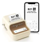 NIIMBOT B21 Bluetooth termalni tiskalnik NALEPK BEŽ-ZLATE ETIKETE