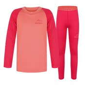 Childrens thermal underwear Active winter HUSKY Tombo light orange/pink