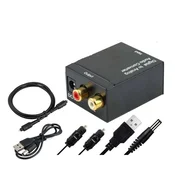 Mobilly Digitalno-analogni pretvornik iz optičnega TOSLINK + koaksialnega S/PDIF v RCA (Cinch) stereo